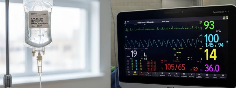 DUNG DICH LACTATED RINGER TRONG GMHS