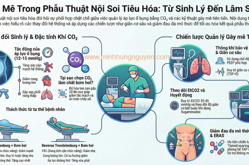 GÂY MÊ TRONG PT NS TIÊU HÓA