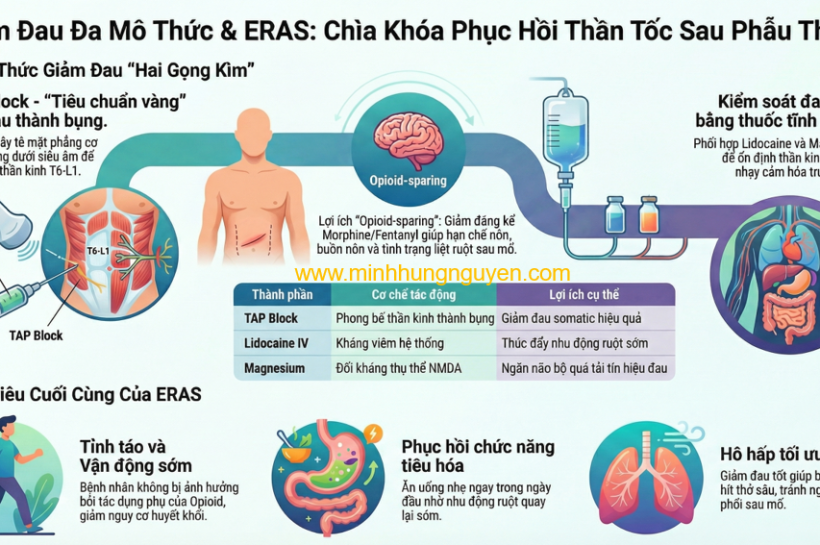 GIẢM ĐAU ĐA MÔ THỨC VÀ ERAS TRONG PT BỤNG CO2