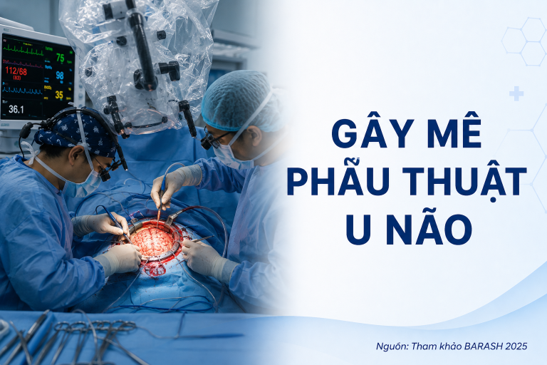 GÂY MÊ PHẪU THUẬT U NÃO