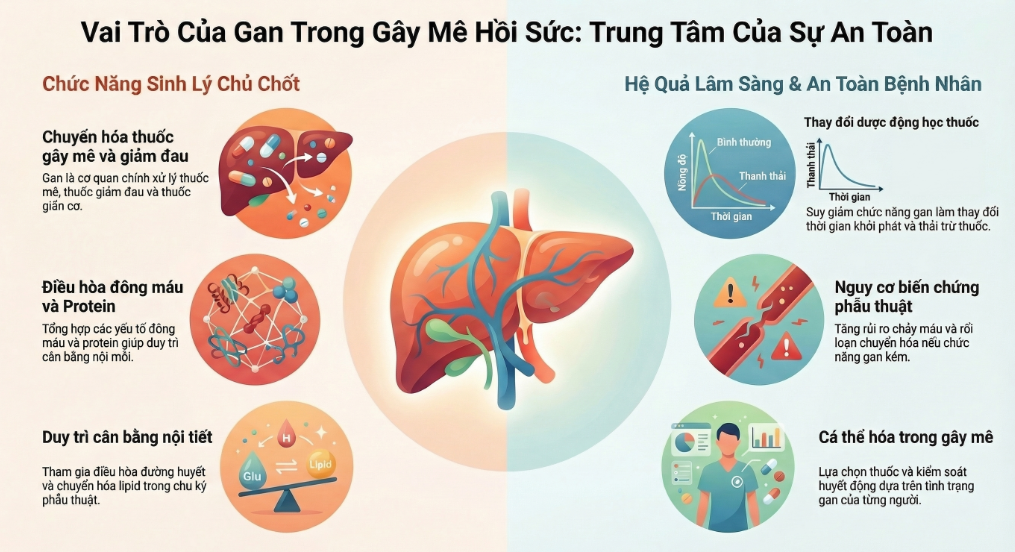 VAI TRÒ SINH LÝ GAN TRONG GMHS