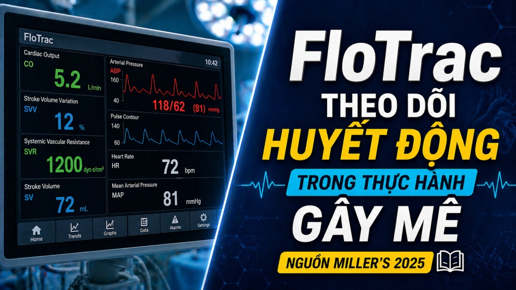 FloTrac theo dõi huyết động trong gây mê