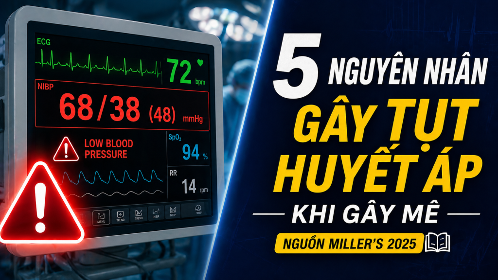 TỤT HUYẾT ÁP KHI GÂY MÊ