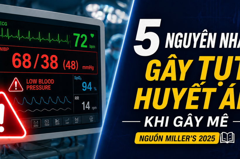 TỤT HUYẾT ÁP KHI GÂY MÊ